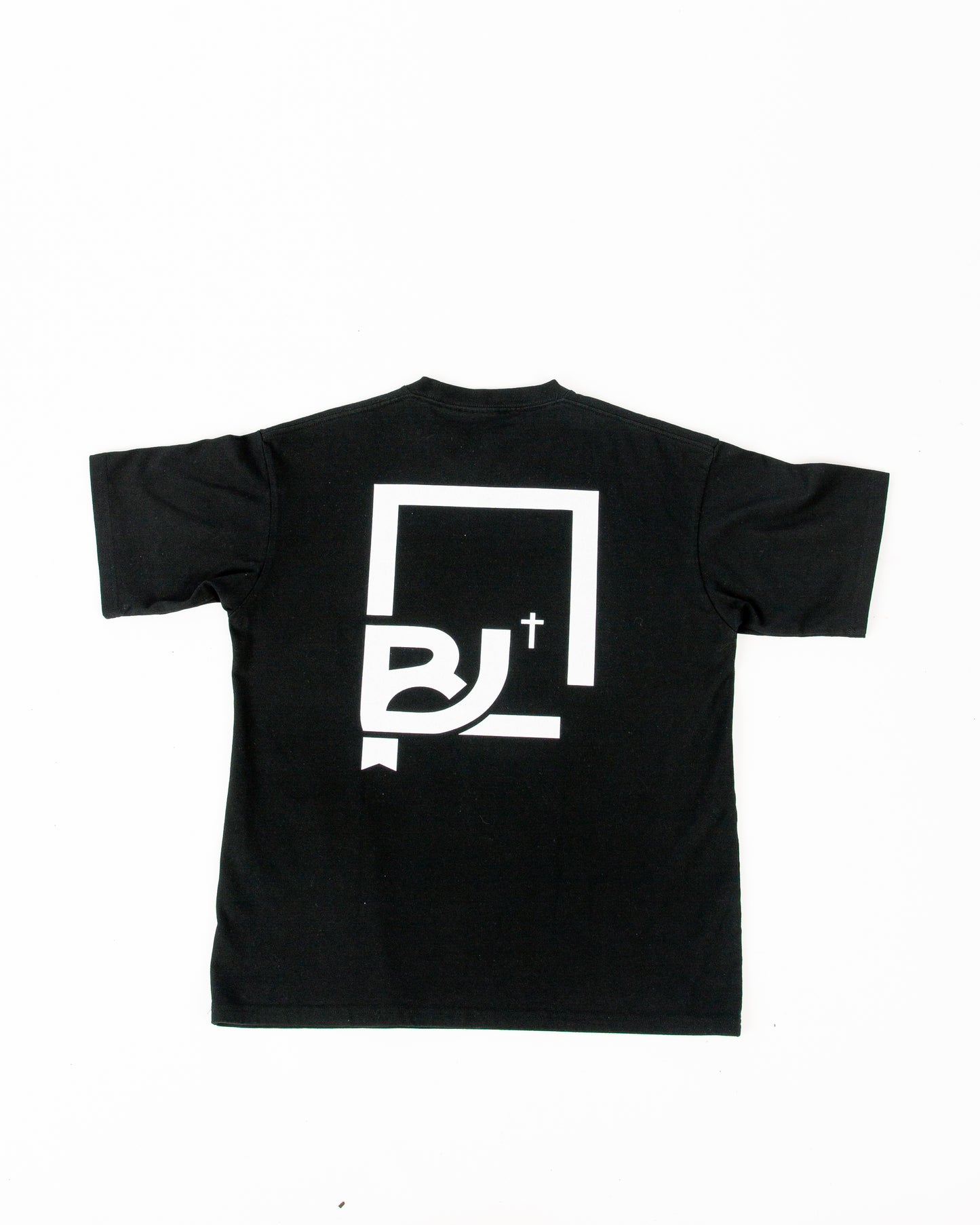 Black Biblical Life Logo Tee (Oversized)